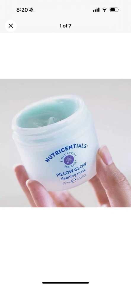 NUEVO Nu Skin Nutricentials® Almohada Brillo Máscara para Dormir 75 ml Foto 2 de 4