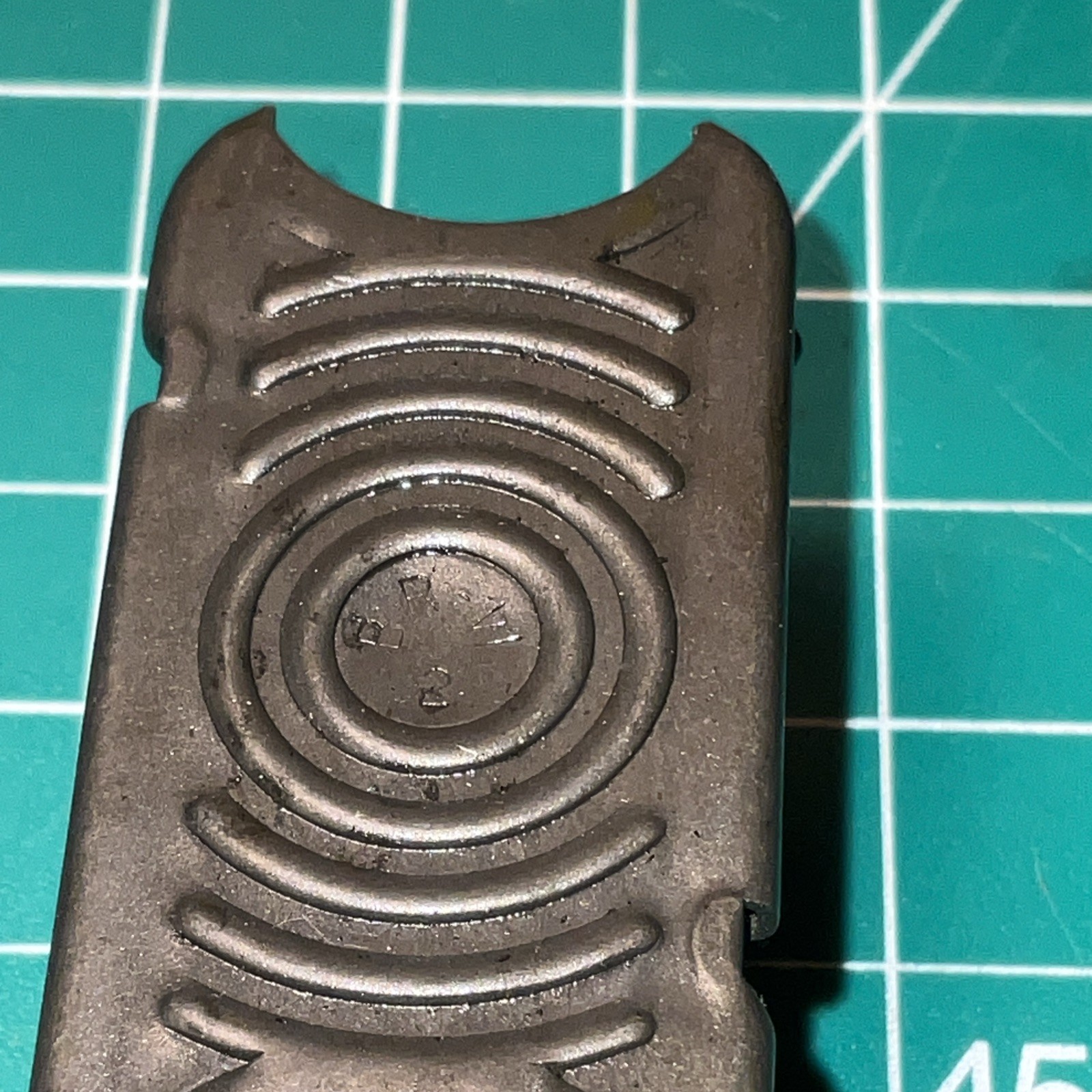 WWII Springfield Armory  M1 Garand Rifle Enbloc Clip BRW 2  Marked