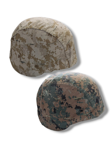USMC MARPAT Helmet Cover Woodland/Desert Reversible - Genuine Military Surplus