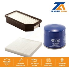 Air Cabin Engine Oil Filters (3 Total) Kit For 2010-2011 Kia Soul KFM-100099