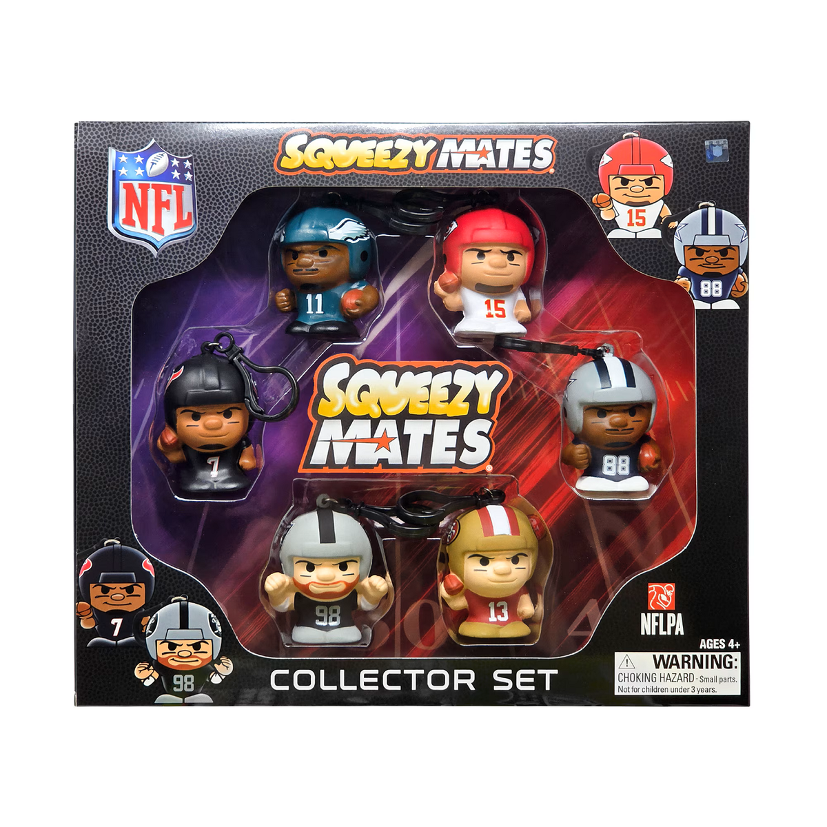 ユキエモンマロニカブッチャーオーダー NFL SqueezyMates 6-Figure Set Series 8 - 2026 Version - ON SALE | eBay