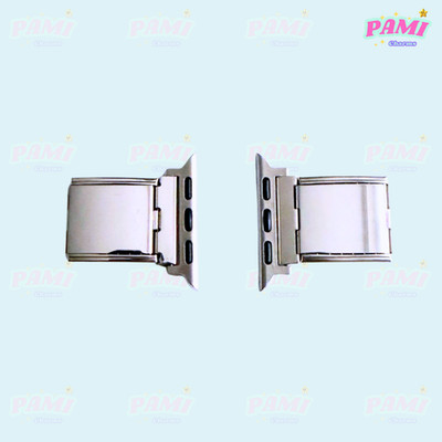 Apple Watch Armband Edelstahl Anschlüsse / Adapter für italienische Charms