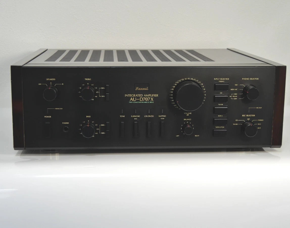 Sansui AU-D707X Integrated Amplifier | Tested & Working | From