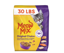 Meow Mix Original Choice Dry Cat Food, 30 lb. Bag