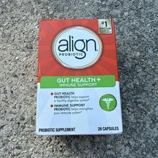 Align Probiotic Gut Health + Immune Support, 28 Capsules   Exp. 10/27