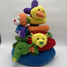 Lakeshore Soft  Safe Jumbo Stacker Toy Gross Motor Toy 6Months , Size 18.5X14  