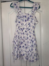 LOVESHACKFANCY x Target sz Xxs Amalie Tiered Ruffle Mini Dress