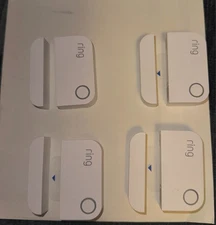 Four (4) Ring Contact Sensors 2nd Gen, 5AT3S2, Wireless Home Security Alarm