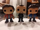 3 Funko Pops Supernatural Loose Dean Crowley Sam Loose Oob Vaulted FREE SHIPPING