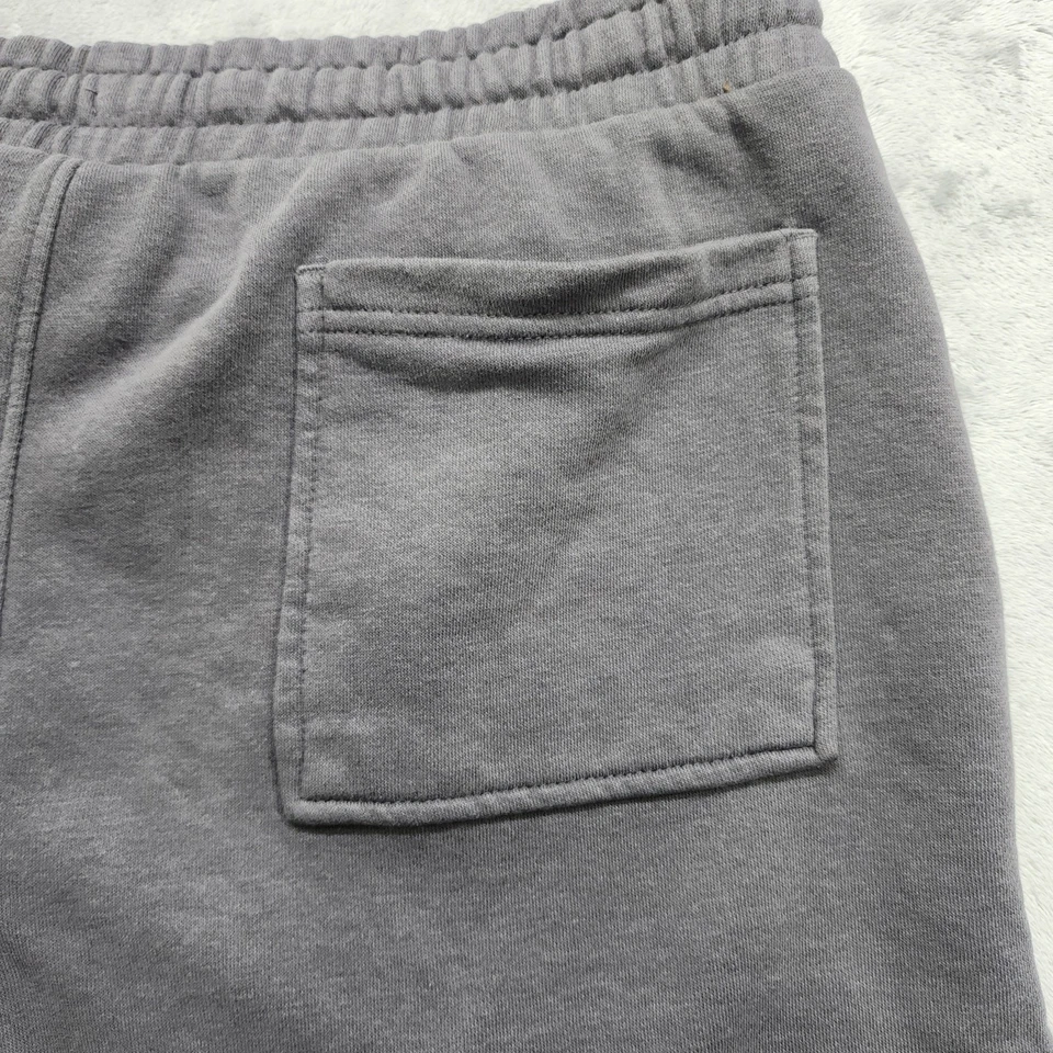 Pantalones Cortos No Boundaries Para Hombre L Gris Tirar con Cordón Peso Pesado Jogger Cortos  Foto 3 de 4