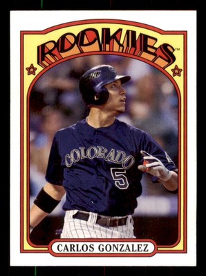 2013 Topps #TM-19 Carlos Gonzalez 1972 Topps Minis Colorado Rockies