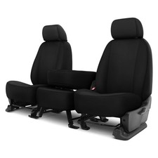 For Chevy Silverado 2500 99-04 Genuine Neoprene 1st Row Black Custom Seat Covers