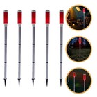 5 Pcs Lampadaire Solaire Exterieur Extérieur Lumières Solaires Pour Cour