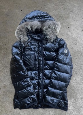 Moncler Faux Fur Puffer Down Jacket Women's