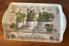 Melamine Tray Herb Pots