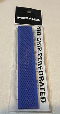 NIP Head Pro Grip Perforated Blue Tennis Racquet Wrap Grip - NEW