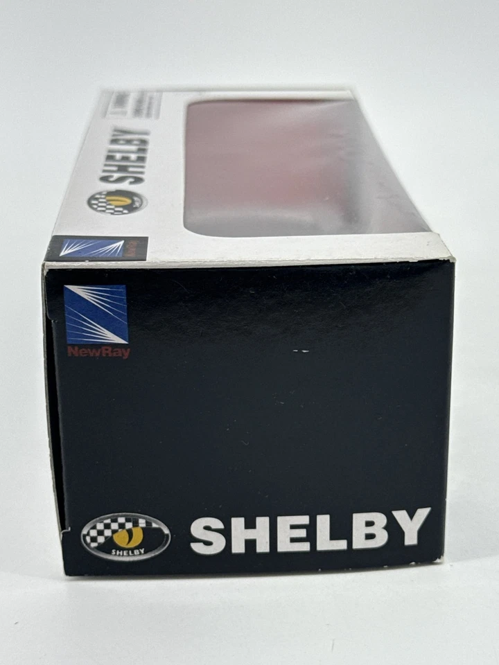 NewRay 2000 Shelby Series 1 Silver 1:32 Diecast Model Car NIB American Muscle HT - Image 3 of 4