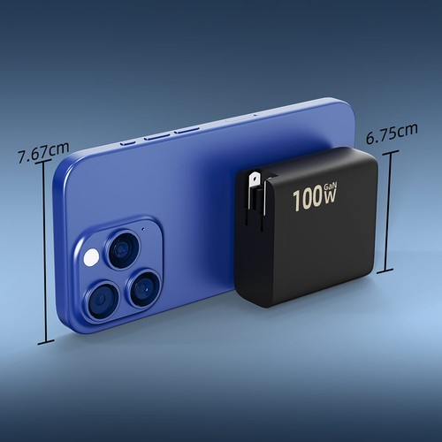 4 Port PD 100W Battery Quick Charger Adapter For DJI Drone /Camera /Cell Phone - Photo 12 sur 20