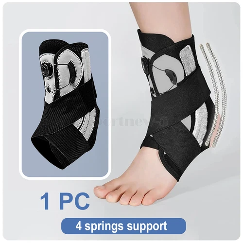 Foot Drop Ankle Brace Splint Orthotics Fracture Sprain Injury Stabilizer Support - Picture 17 of 18
