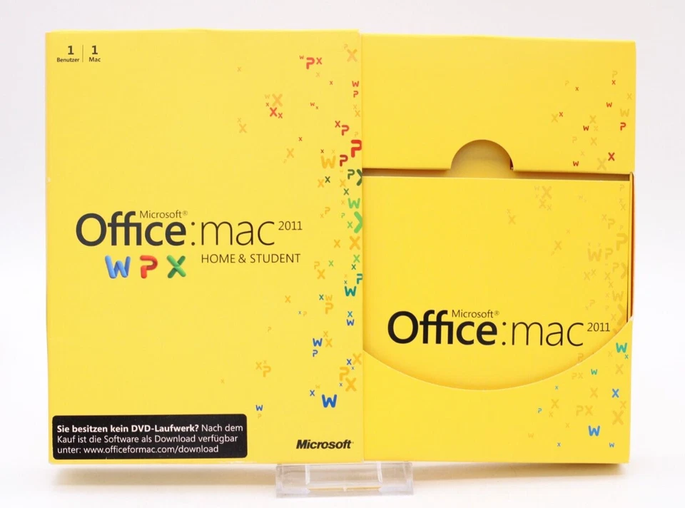 Office Microsoft Mac 2011 Home & Student DVD - Bild 3 von 3