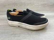 Oofos Oomg Low Women's Sneaker Slip-On 8 Black Athletic Recovery Comfort Shoes
