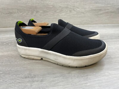 Oofos Oomg Low Women's Sneaker Slip-On Synthetic Black