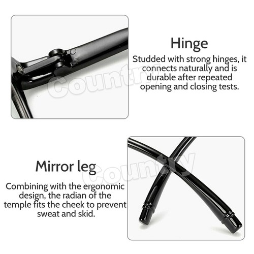 Blue Light Blocking Glasses Computer Gaming Retro Eyewear Vision Care Protection - Picture 6 of 14