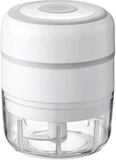 Rechargeable Electric Mini Garlic Chopper Portable Food Slicer Blender 250ml