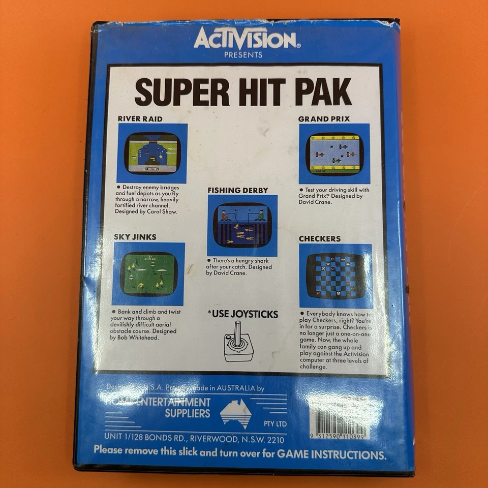 Activision Super Hit Pak For Atari 2600 VCS PAL In Box, HES Australia Working - Image 4 of 4