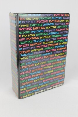 Vintage 1963 Pantone Color Specifier Swatch Coated/Uncoated Book - Pre-Owned