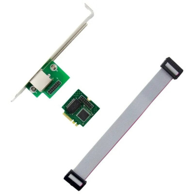 M.2 A E Key To RJ45 Network Card Gigabit Ethernet NIC Lan Card Intel I210 Chip