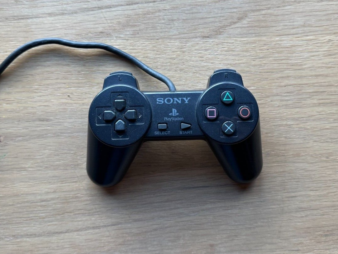 ASCIIWARE ASCII ARCADE Stick PlayStation 1 PS1 Controller 8160 Clean