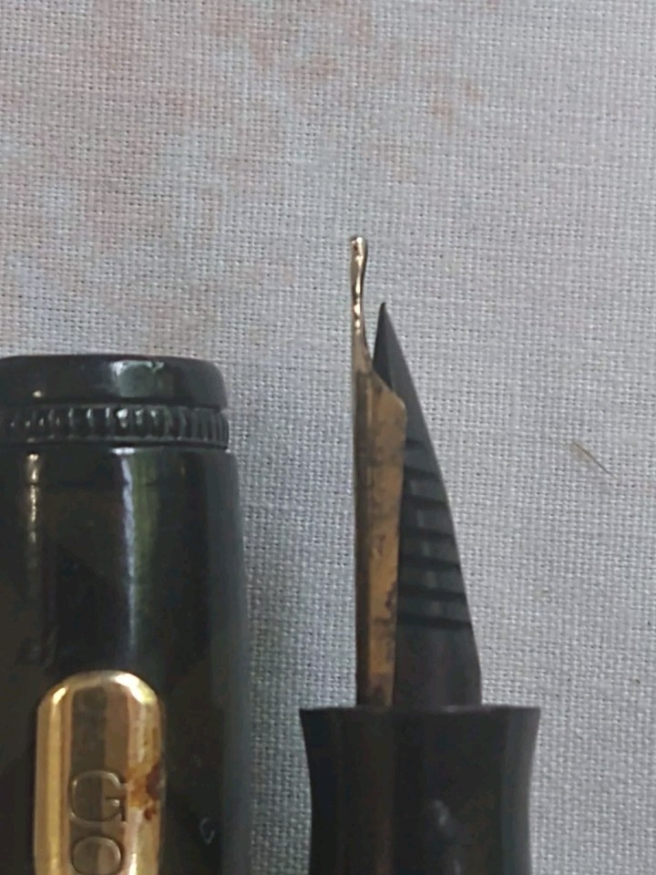 Gold Bond Fountain Pen 14k Gold Fine Nib4 eBay