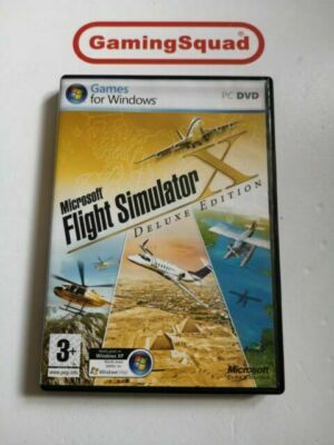 Microsoft Flight Simulator X - Deluxe Edition (PC, 2006)