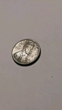 1943-D Lincoln Steel Penny . About UNC