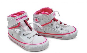 converse rose dentelle
