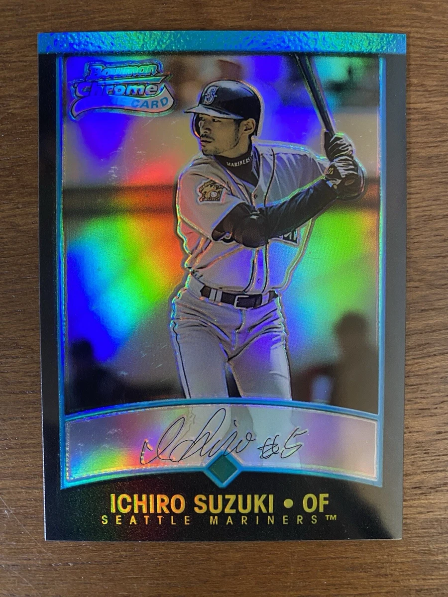 Bowman Ichiro Suzuki Rookie Baseball Sports Trading Cards