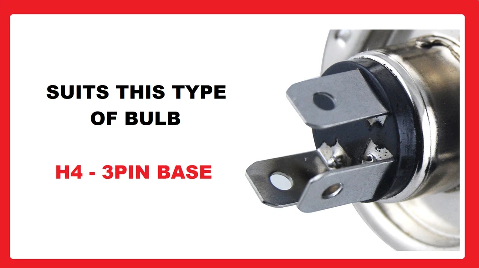 Head Light Bulb H4 Harley Davidson VRSCDX 1100 Night Rod Chopper 2007> - Image 4 of 4