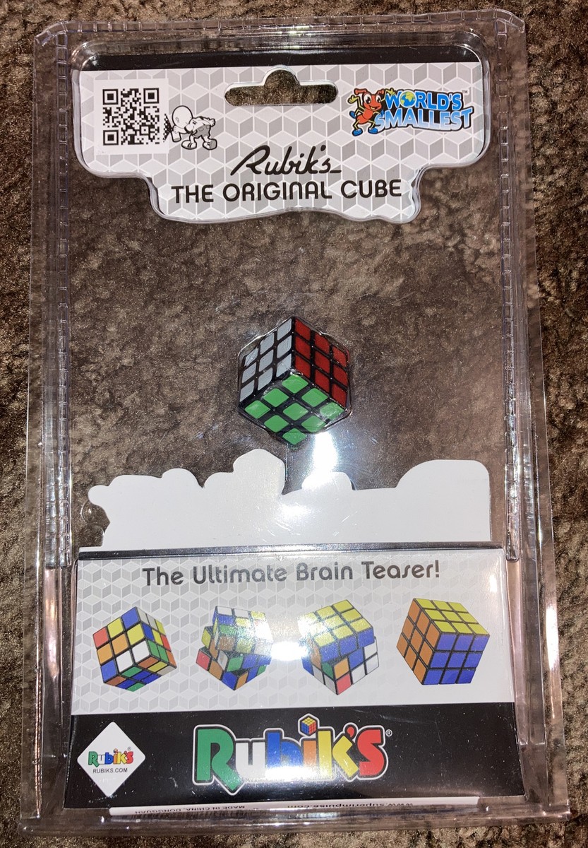 New World's Smallest RUBIK'S CUBE MINI Edition Pocket Size Puzzle