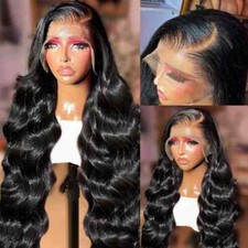 30 Inch 13x4 13x6 Body Wave Lace Front Human Hair Wig Frontal Closure for Women