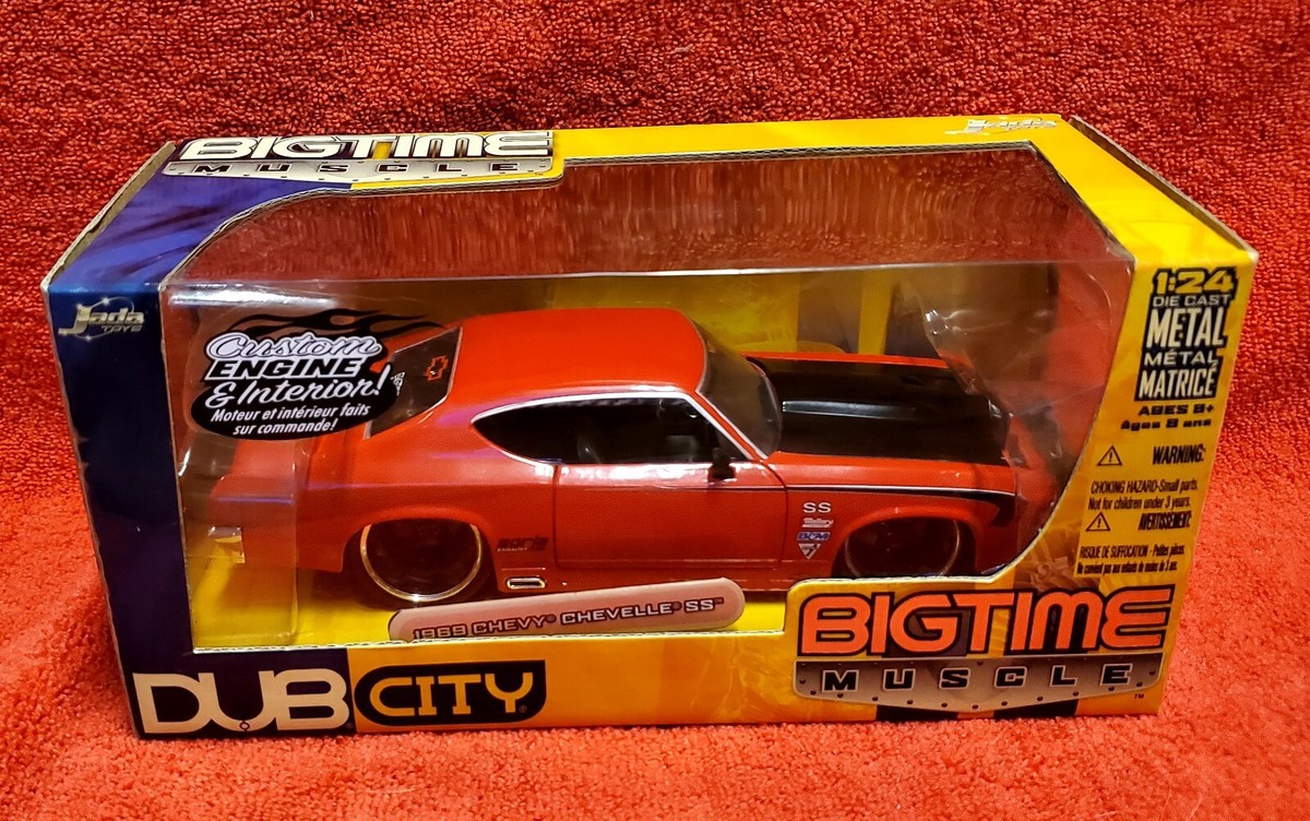 ミニカー Jada Toys 1 24 BIGTIME Muscle 1969 Chevy Jada 1:24 Big Time Muscle 1969 Chevrolet Camaro Diecast