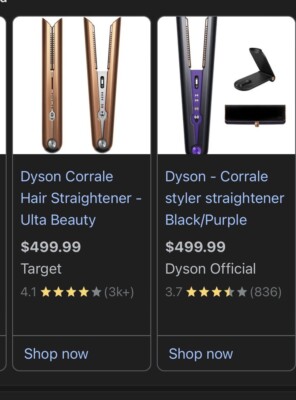 S6] Dyson Corrale HS08 【公式通販】