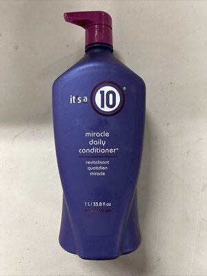 It's A 10 Miracle Daily Conditioner 33.8 fl oz / 1 L Brand New! Free Shipping!