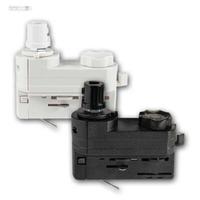 Leuchten-Adapter für 3-Phasen-Lampen-Stromschiene TEAR N, Multi-Universal-Lampen