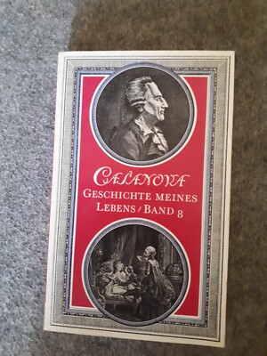 CASANOVA-Geschichte meines Leben-Band 8-Kiepenheuer-1.Auflage-1988-380 Seiten