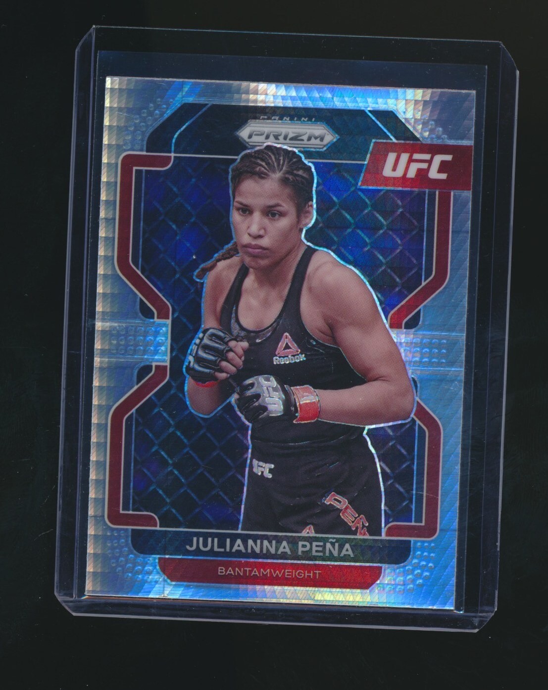 JULIANNA PENA 2022 PANINI PRIZM UFC HYPER PRIZM PARALLEL #146