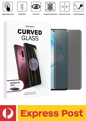 Huawei P50 Pro UV GLUE Screen Protector PRIVACY Curved Tempered Glass