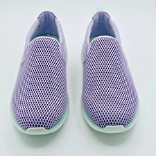 Vionic Womens' Vortex Zeta Slip-on Mesh Sneakers Purple Heather Woman's 9.5M