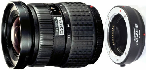 Objetivos gran angular Olympus para cámaras