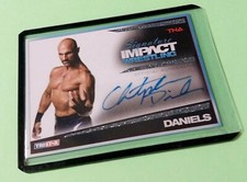 TNA 2011 Tristar Christopher Daniels Auto Autograph Signature Card /99 AEW